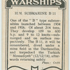 H. M. Submarine B11.