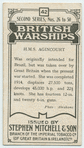 H.M.S. Agincourt.