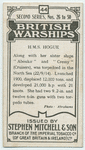 H.M.s. Hogue.