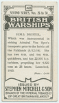 H.M.S. Bristol.