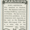 H.M.S. Arethusa.