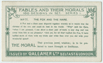 Fables and their morals