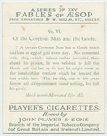 [Fable] of the covetous man & the goose