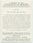 [Fable] of the fox and the ape