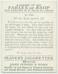[Fable] of the lyon grown old