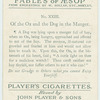 [Fable] of the ox & the dog in the manger