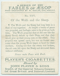 [Fable] of the wolves and the sheep