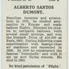 Alberto Santos Dumont.