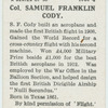 Col. Samuel Franklin Cody.