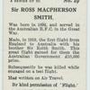 Sir Ross Macpherson Smith.