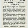 Col. Chas. [Charles]  Augustus Lindbergh.