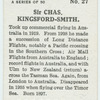 Sir Chas. [Charles] Kingsford Smith.