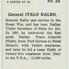General Italo Balbo.