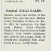 General Italo Balbo.