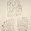 Monuments égyptiens. Documents relatifs à la XVIIIe. dynastie.