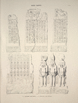 Basse Égypte. 1-3. Monolithe d'Abou-Seyfeh; 4,5. Monolithe d'Abou-Keycheyd.