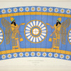 Premier détail de l'archivolte émaillée, (ville porte ornée).