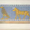 4e. et 5e. détails du mur émaillé. (Harem porte Z.)