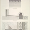 Canal 'g' (voir Pl. 3). 1. Section transversale; 2. Section verticale; 3. Projection longitudinale.