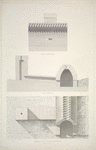 Canal 'g' (voir Pl. 3). 1. Section transversale; 2. Section verticale; 3. Projection longitudinale.