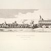 Traction d'un monolithe de Khorsabad.
