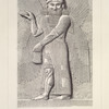 Ville, porte ornée. Bas-relief colossal. (Voir Pl. 12, coupe sur C.L.)