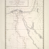 Tableau d'assemblage pour Carte topographique de l'Égypte, en 47 feuilles et pour la Carte géographique en 3 feuilles. Gravé au Dépôt général de la guerre, à l'échelle de 1 milimètre pour 2500 mètres.