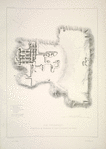 Plan topographique du monticule de Khorsabad, et plan du monument découvert.