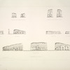 Salle IV. Élévations des quatre faces et des portes D, I, T.