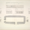Salle XI. Plan et ИlИvations des quatre faces et des portes e, X.