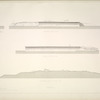 Élévations et coupe du monument x.