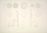 Boucliers et béliers de formes diverses.