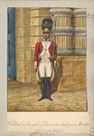 Soldat de la garde de honneur du Grand Maitre