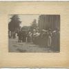 Dordrecht, 1909 Congress. Lined up outside a building
