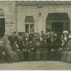 Trencsen Teplicz, 1913 Congress: First row: Dr. Max Racz, Joseph King, famous poet and editor of the Hungarian literary magazine, 'A Het'; Eline Hansen, Denmark ; Adele Spady, Hungary. Behind them:  Bela Schwimmer.