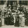 Group photograph of delegates on the steps.