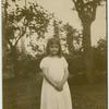 Unidentified girl in the country.