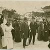 Dr. István Bározy, mayor of Budapest with his secretary, Mr. Barchy