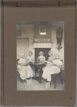 Women having tea.