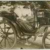 Countess Teleki and Countess Haller in a coach.