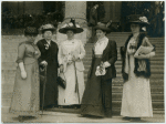 Dr. Anna Howard Shaw with other members.