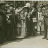 Delegates on the street.