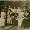 Finnish delegation. [1st row: 3rd from left: Jane  Dirnfield with other members.]