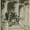Mrs. Megyeri's reception at her villa in Budapest.