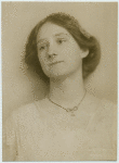 Miss Békássy, Young Feminist president.