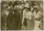 Sara Ann Lees talking to Anna Shaw.