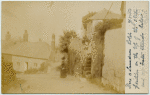 St. Ives, Cornwall, England, Franciska Schwimmer's sejours after Congress, 1913. View on a village lane.
