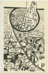 Suffrage campaign propaganda. Work of Kardos, Boske