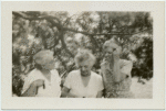 Rosika Schwimmer, Harriet Stanton Blatch and unidentified guest.