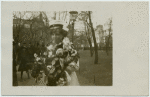 Sonja Branting, summer, 1911, during International Woman Suffrage Congress